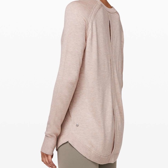 Lululemon lead with your heart sweater SZ 8 - Picture 4 of 4